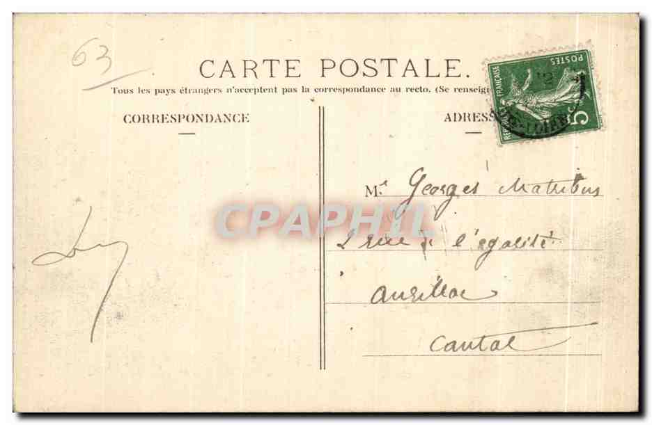 La Bourboule (P.-de-D.) — Le Casino et rue Château — Éditeur : 240 — Reverso