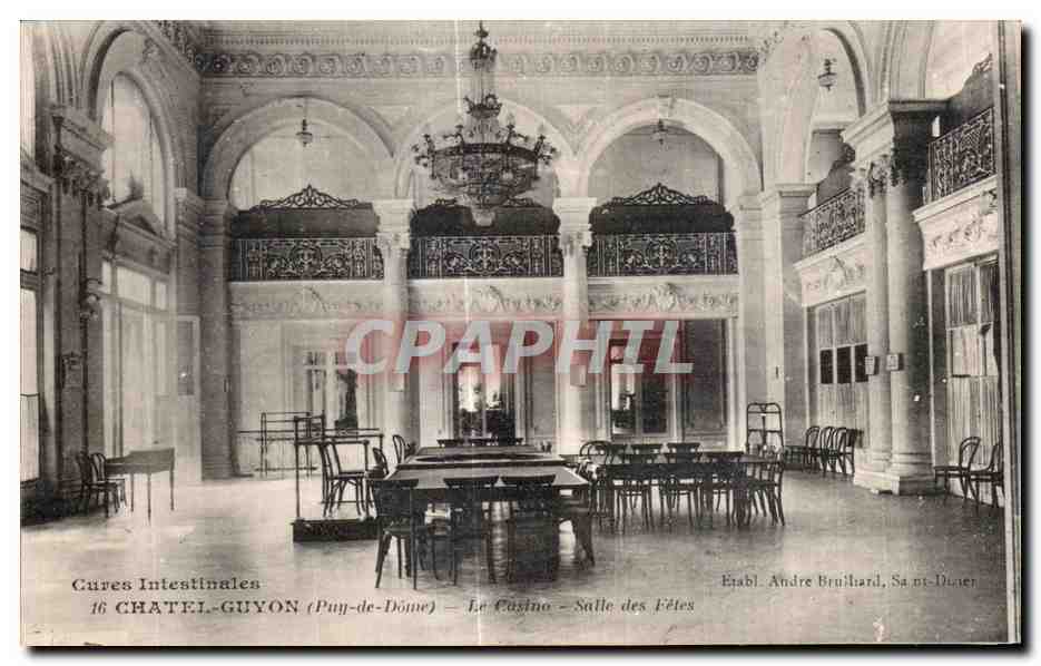 CPA Chatel Guyon Le Casino Salle des Fetes