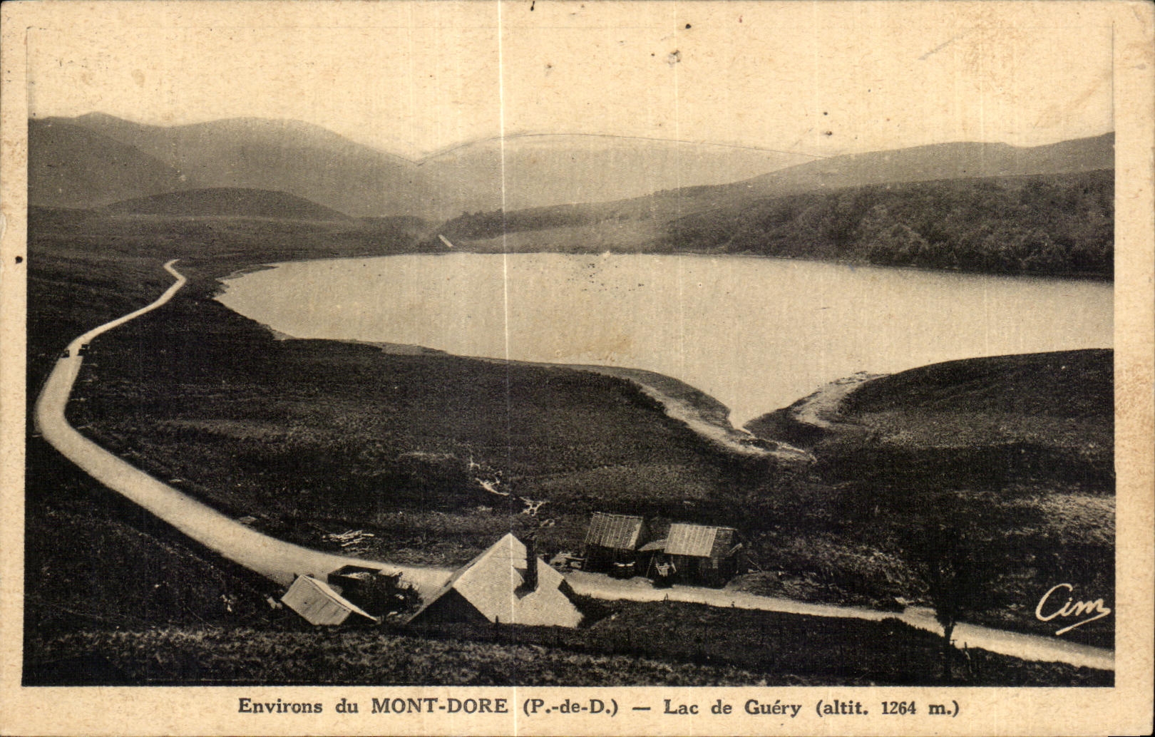 CPA Environs du Mont Dore Lac de Guery