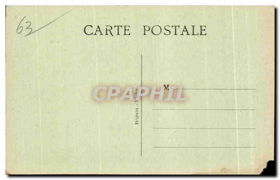 L'Auvergne pittoresque — 171. La Bourrée — Idéal — Verso