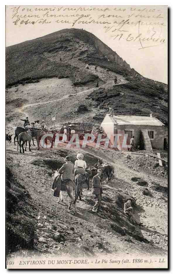 Environs du Mont-Dore — Le Pic Sancy (alt. 1886 m.) — LL