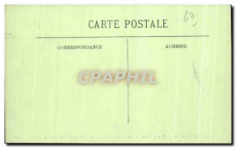 Auvergne — Puy de Dôme — Ruinen des Tempels Merkur und das Observatorium — LL. — Rückseite