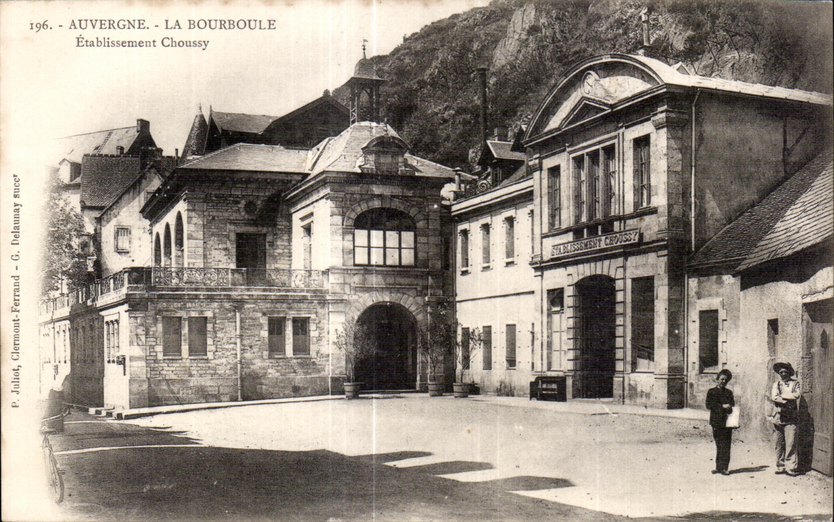 CPA Auvergne La Bourboule Etablissement Choussy
