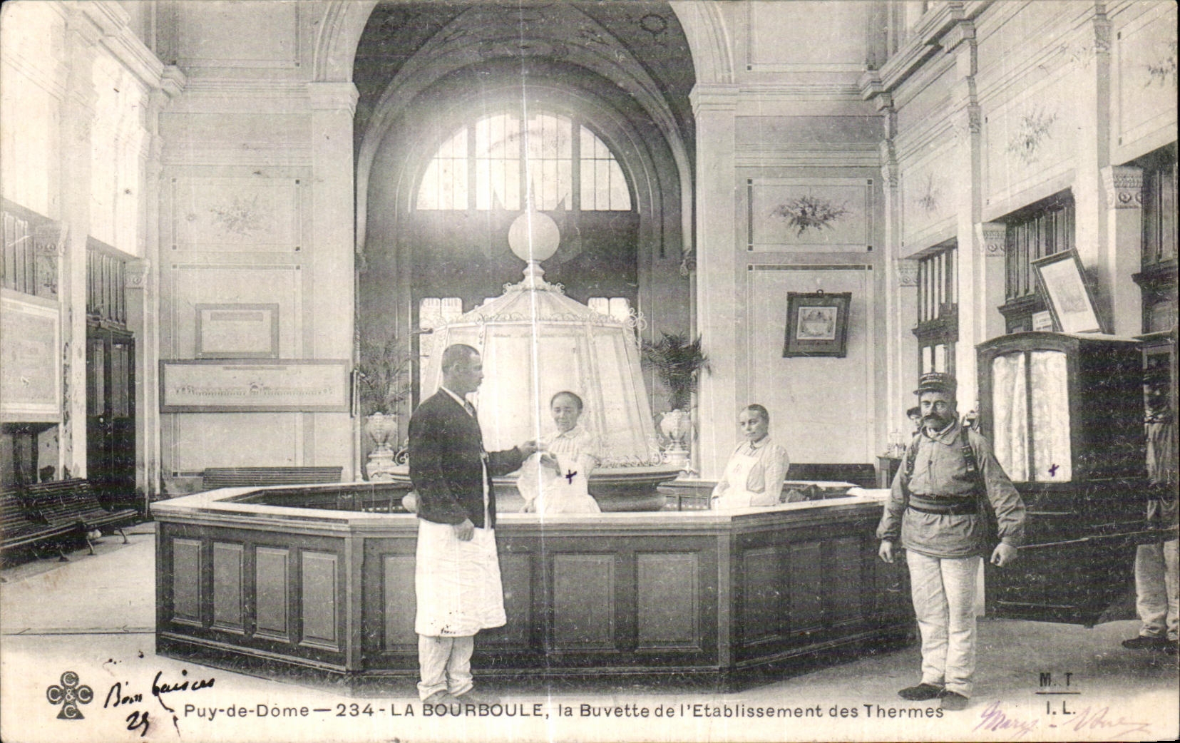 Die Konditorei der Thermalanlage — Puy-de-Dôme — 234 — M.T. I.L.