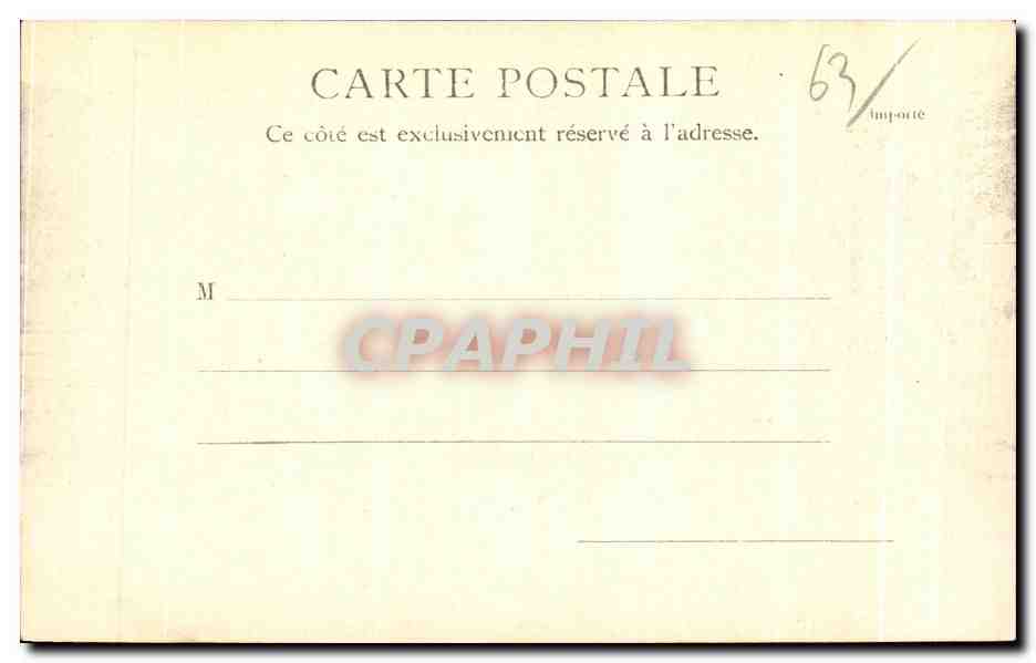 CPA Mont Dore les Bains La vallee du Mont Dore — Rückseite