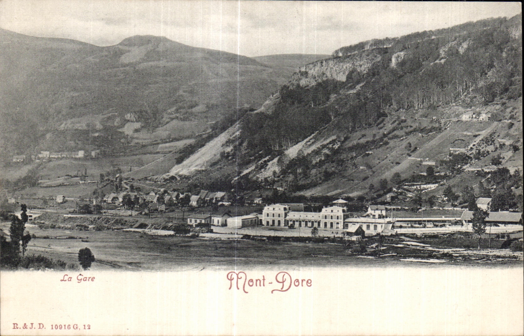CPA Mont Dore La gare