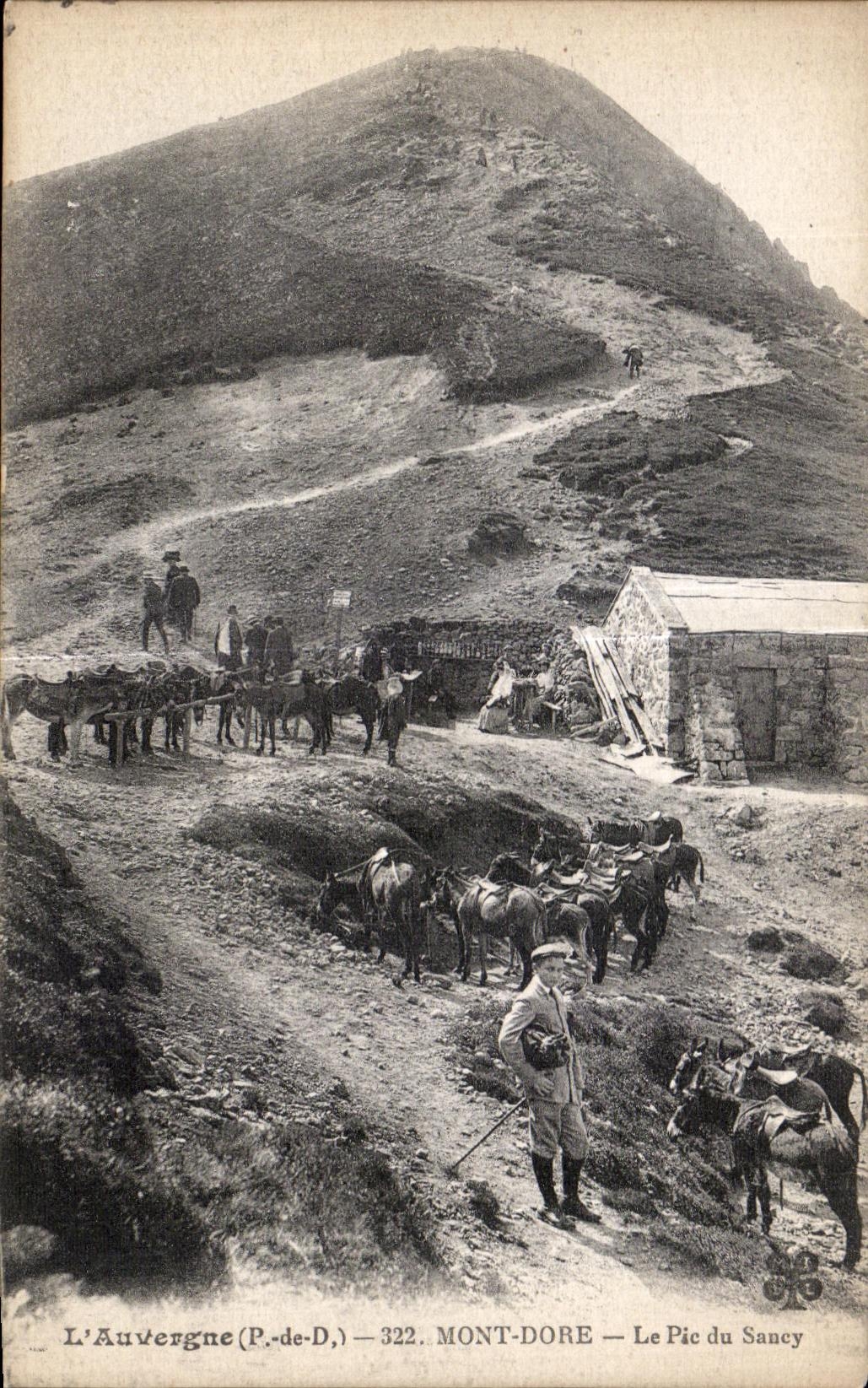 Le Pic du Sancy — Mont-Dore — L'Auvergne (P.-de-D.) — 322