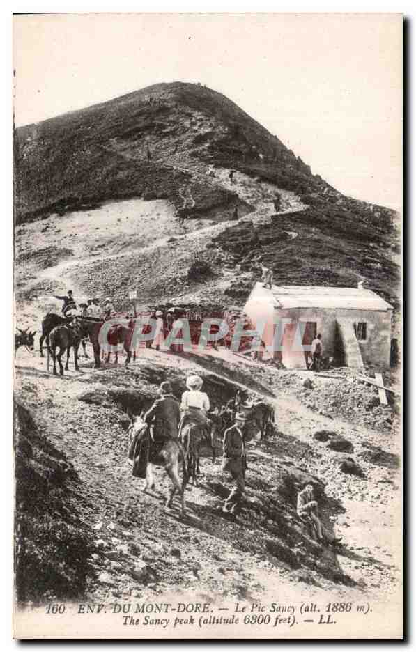 Env. du Mont-Dore — Le Pic Sancy (alt. 1886 m) — LL