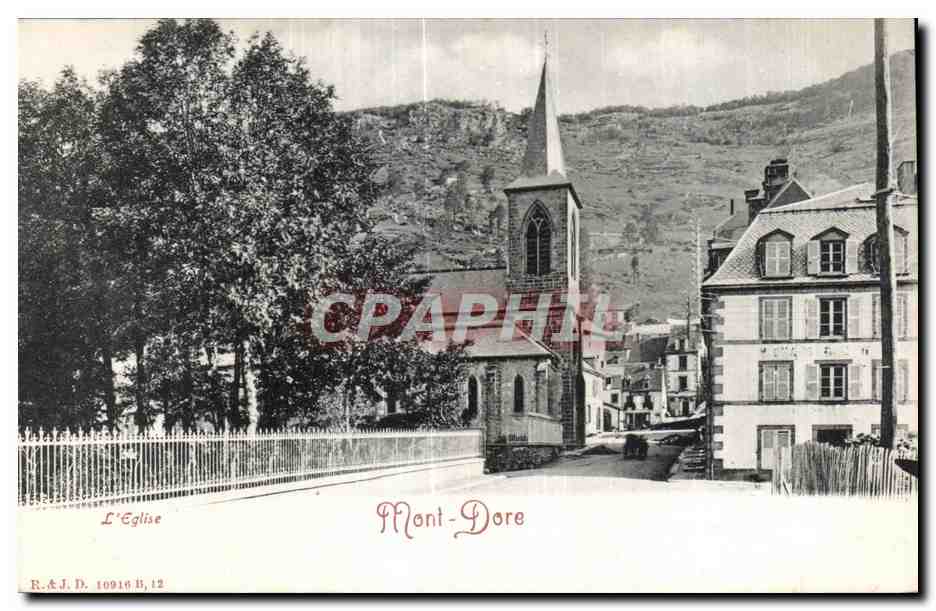 CPA Mont Dore L eglise