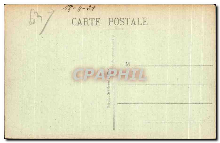 CPA L Auvergne Illustree Le Mont Dore L Etablissement Thermal — Verso