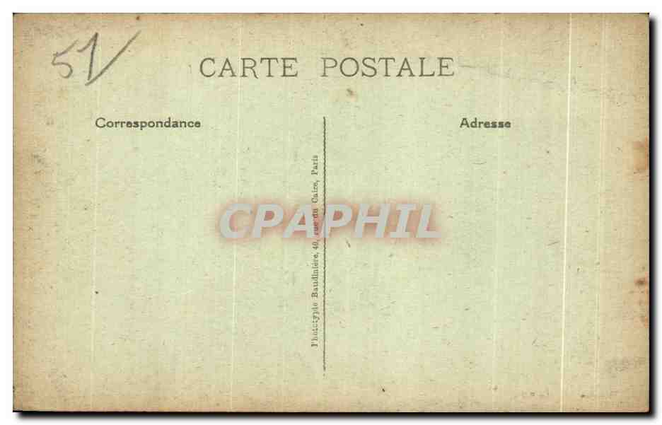 CPA La Grande Guerre Pres de Ste Menehould Ville sur Tourbe La Maison du Notaire Militaria  — Back
