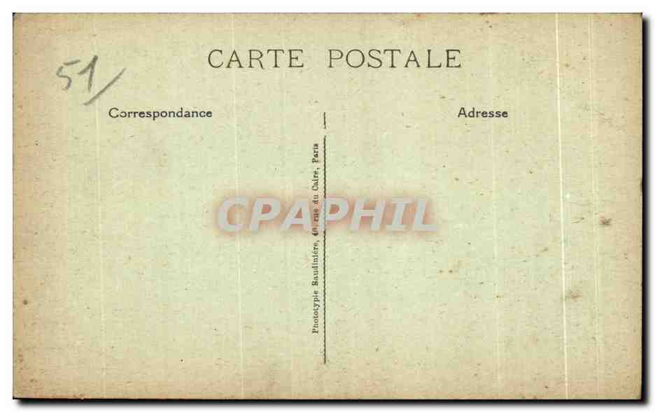Château de la HARAZÉE (Marne) — La Grande Guerre 1914-17 — Phot-Express, Visé Paris — Reverso
