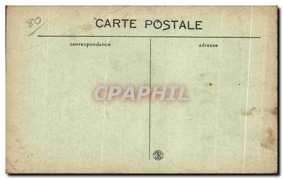 Erbecourt (Somme) — Nos soldats dans le Village repris à l'ennemi — L. C. H. Vié, Paris, n° 582 — Back
