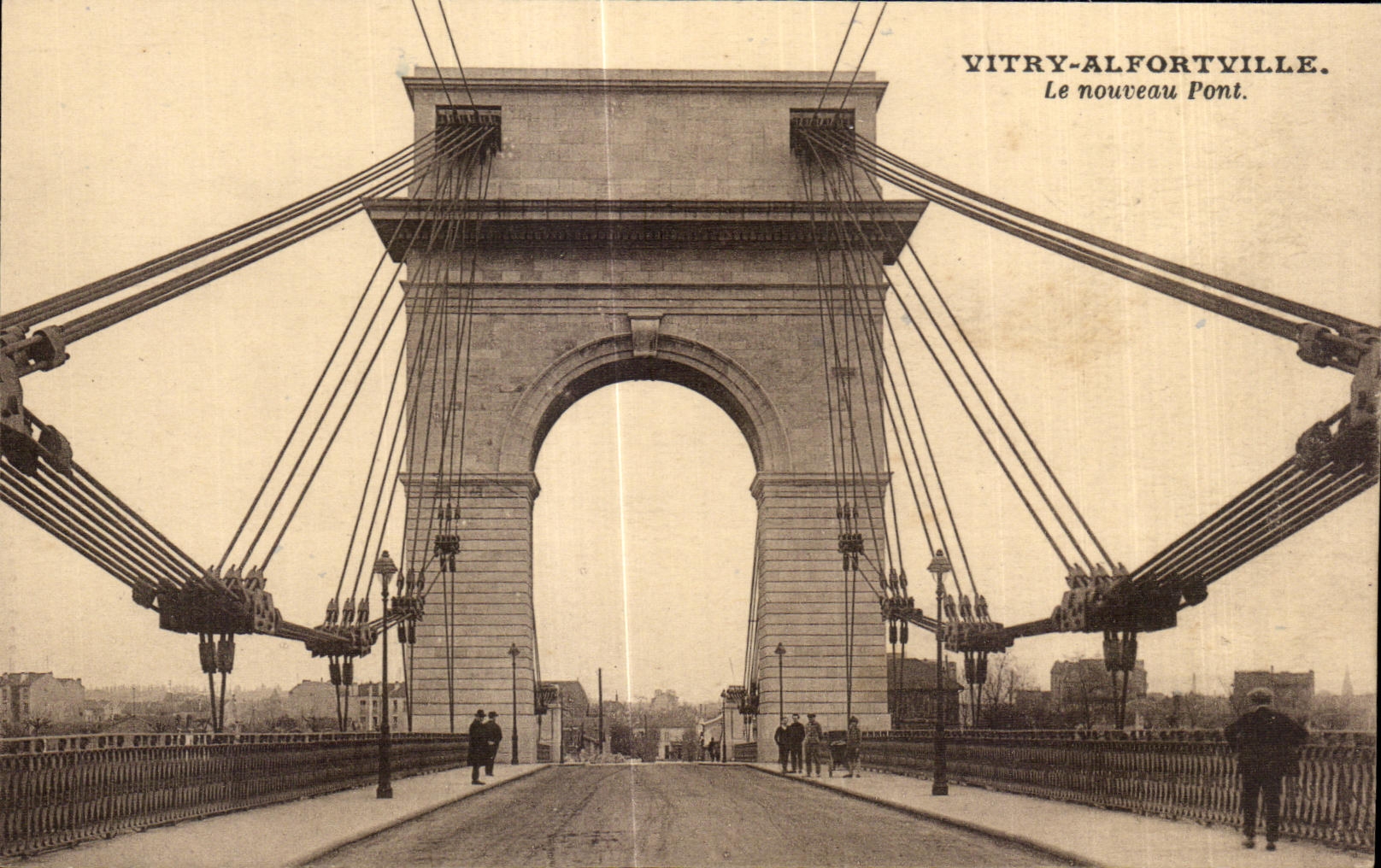 CPA Vitry Alfortville Le nouveau Pont