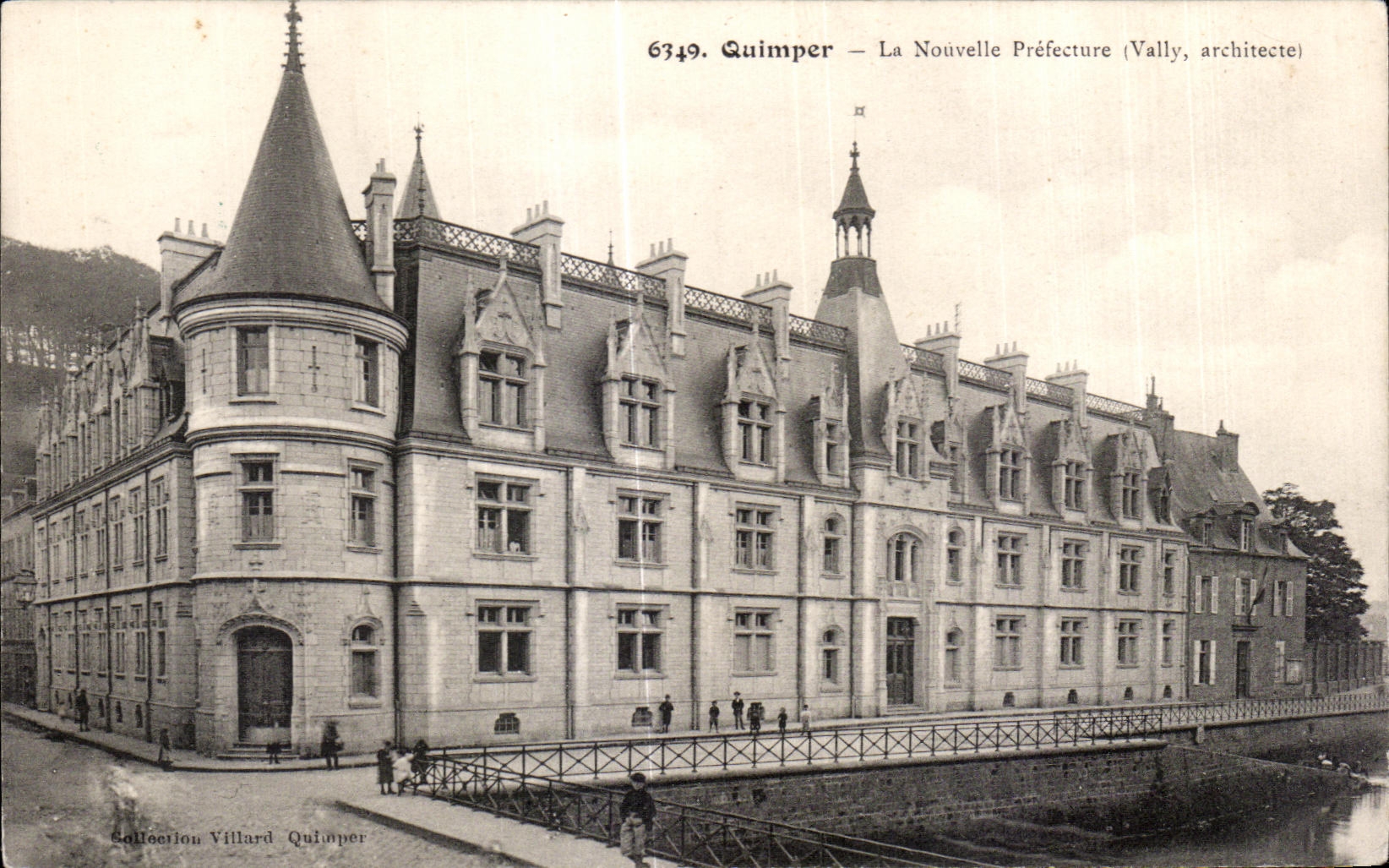 CPA Quimper La Nouvelle Prefecture (Vally architecte)