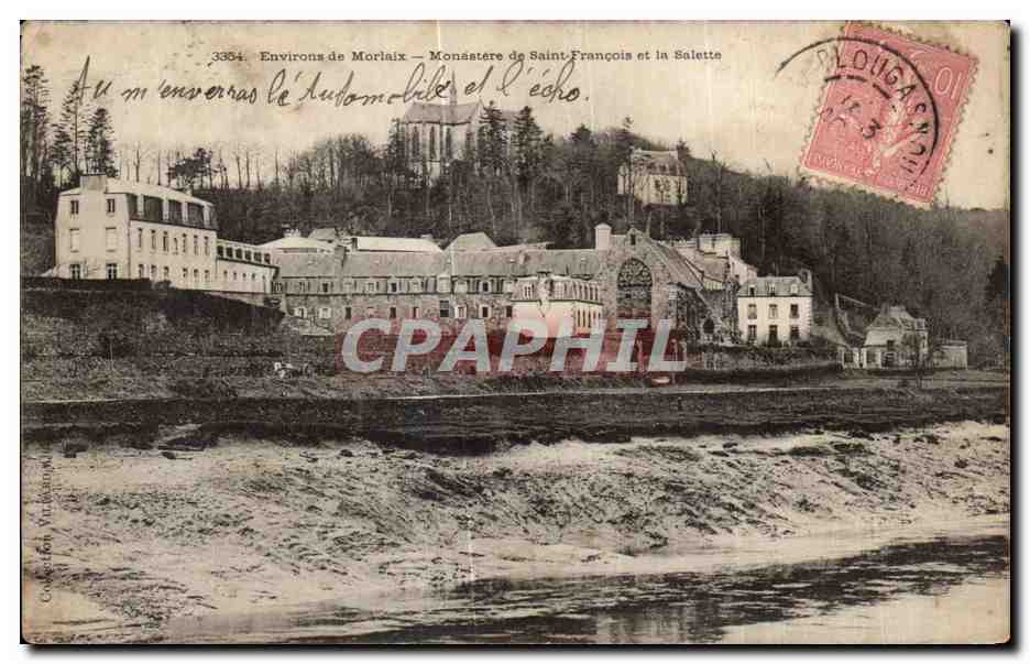 CPA Environs de Morlaix monastere de Saint Francois et la Salette