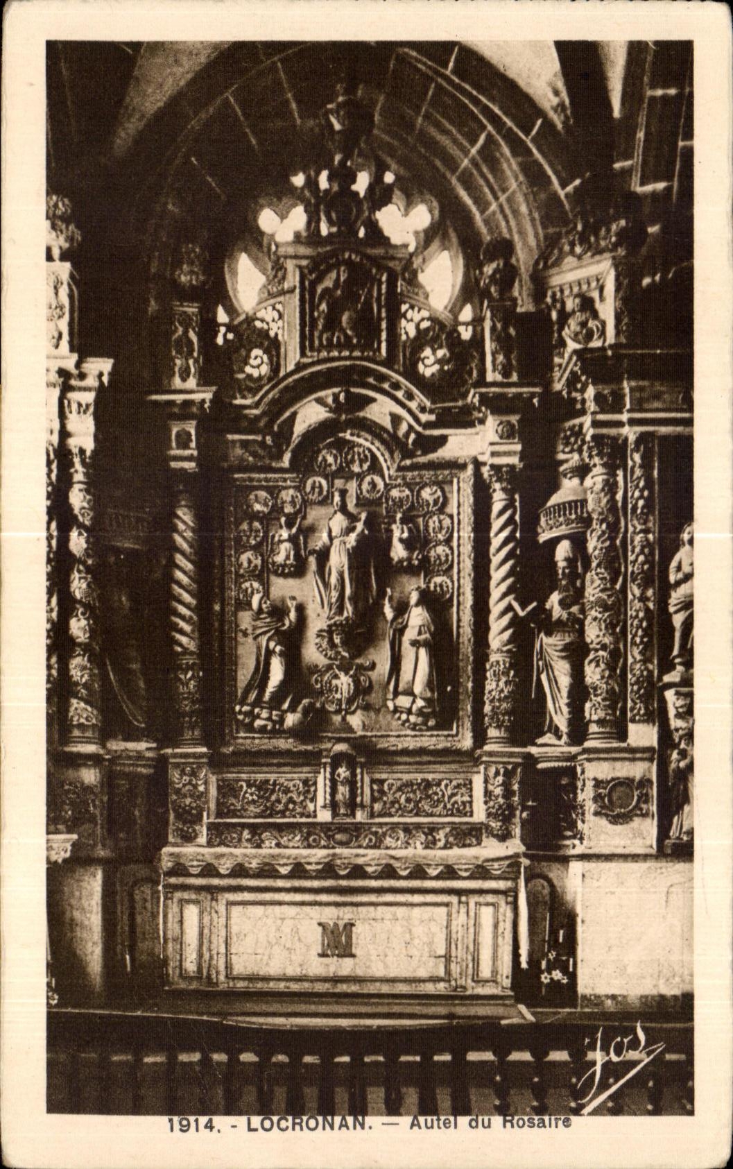 CPA Locronan Autel du Rosalre