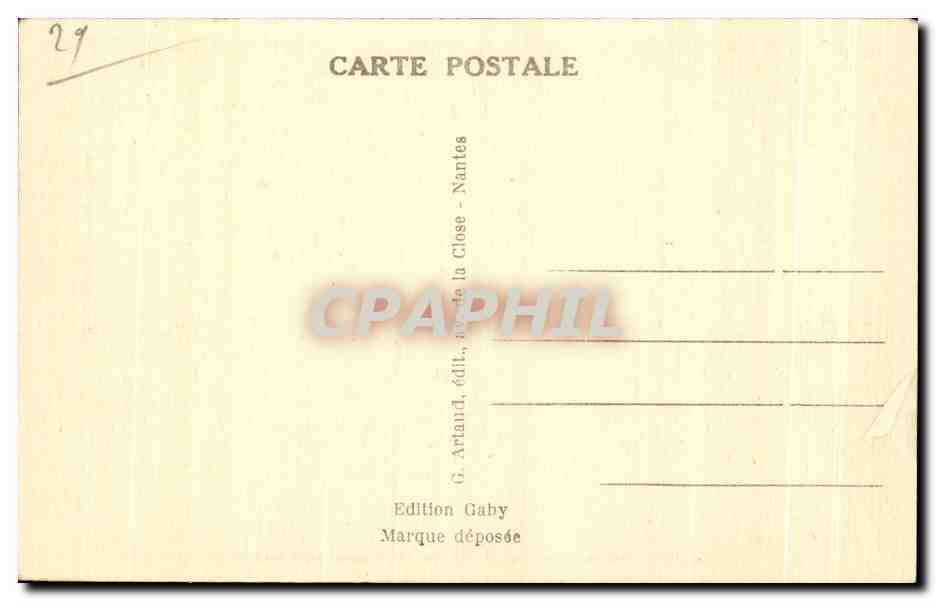 CPA Locronan Interrieur da I Eglise Autel du Rosaire avec retable du XVII siecle — Rückseite