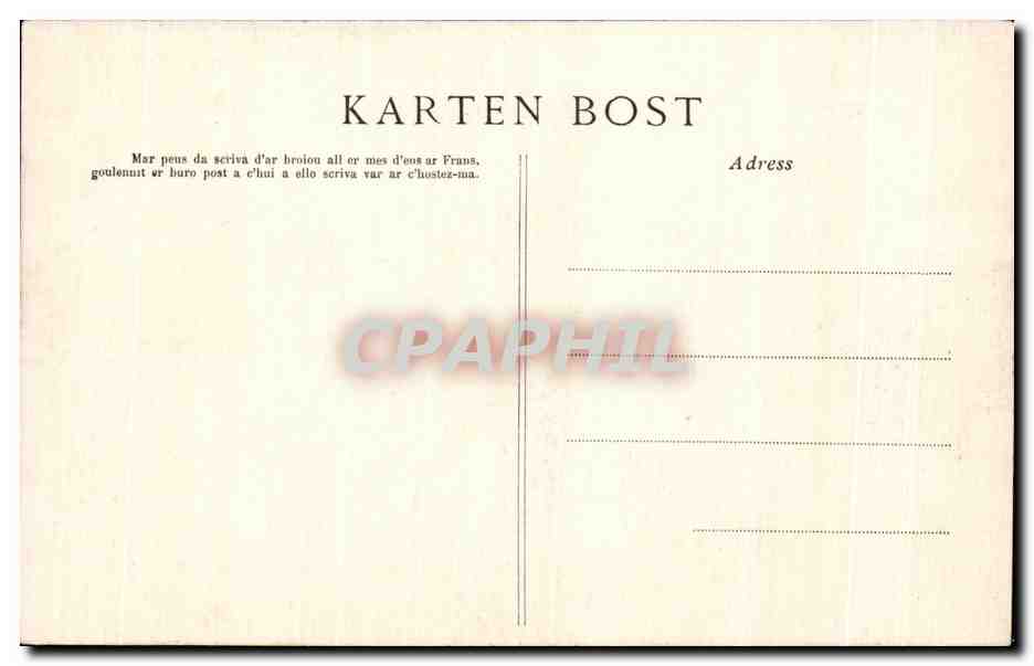 CPA Le Folgoet L Eglise cote meridional — Rückseite