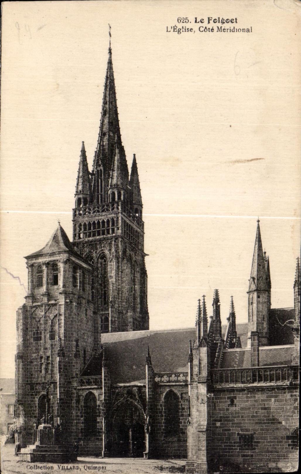 CPA Le Folgoet L Eglise Cote Meridional
