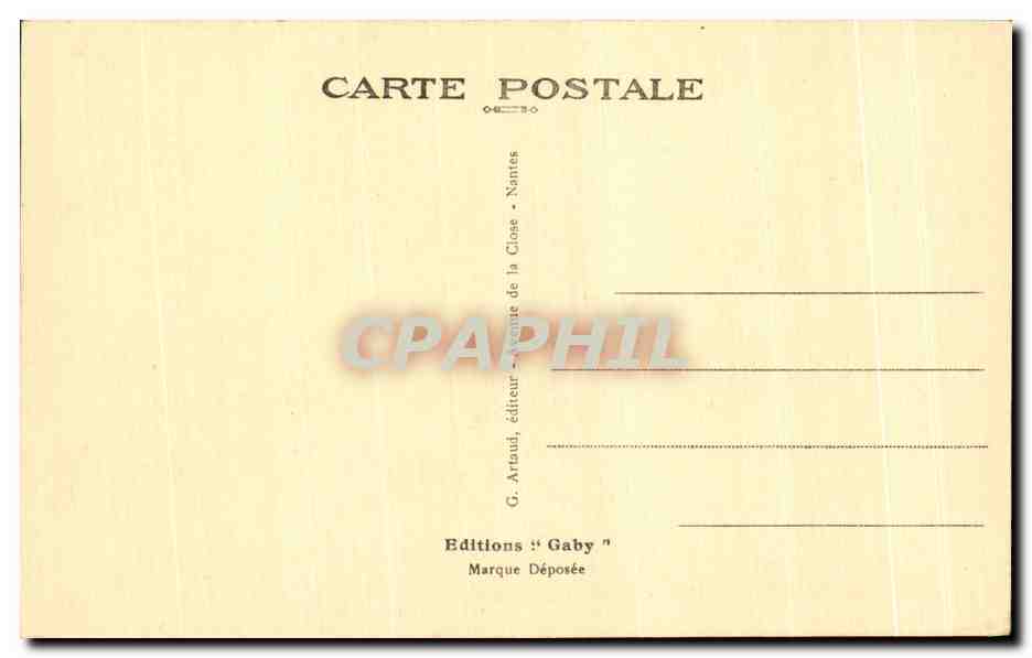 CPA Le Folgoet Finistere Basilique Notre Dame du Folgoet — Rückseite