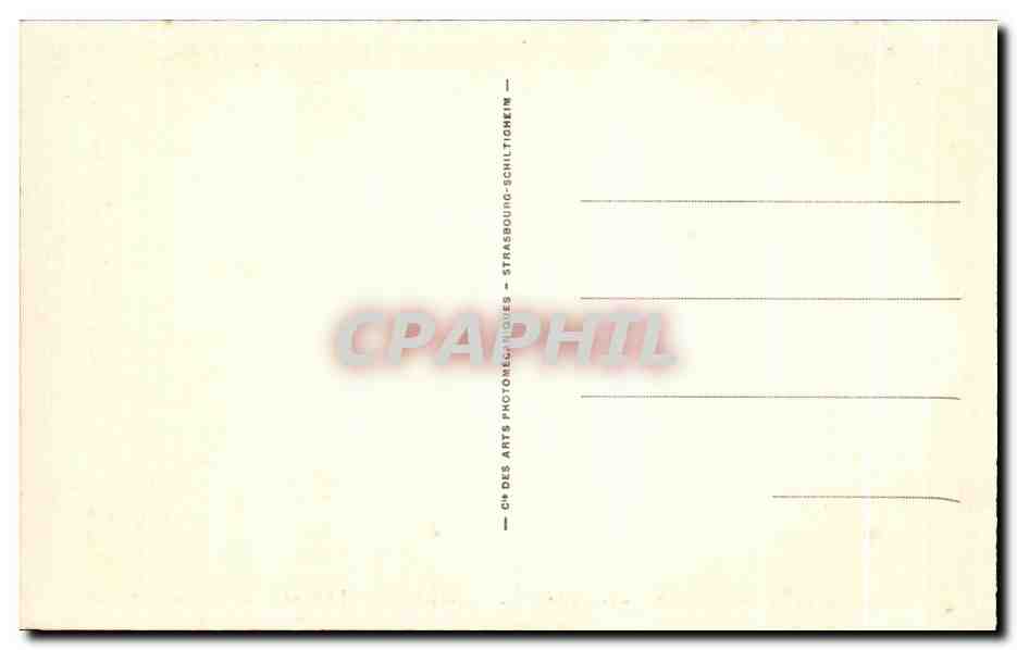 CPA Le Folgoet Interieur de I Eglise — Rückseite