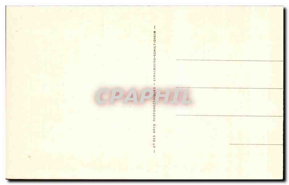 CPA Le Folgoet L Eglise — Rückseite