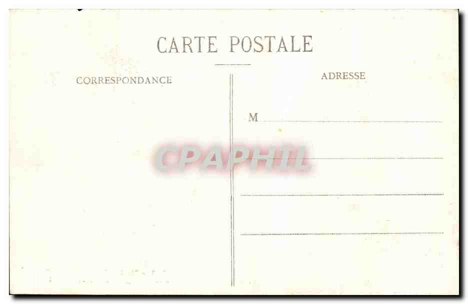 CPA N D de Folgoet Le Jube en granit de Kersanton — Rückseite