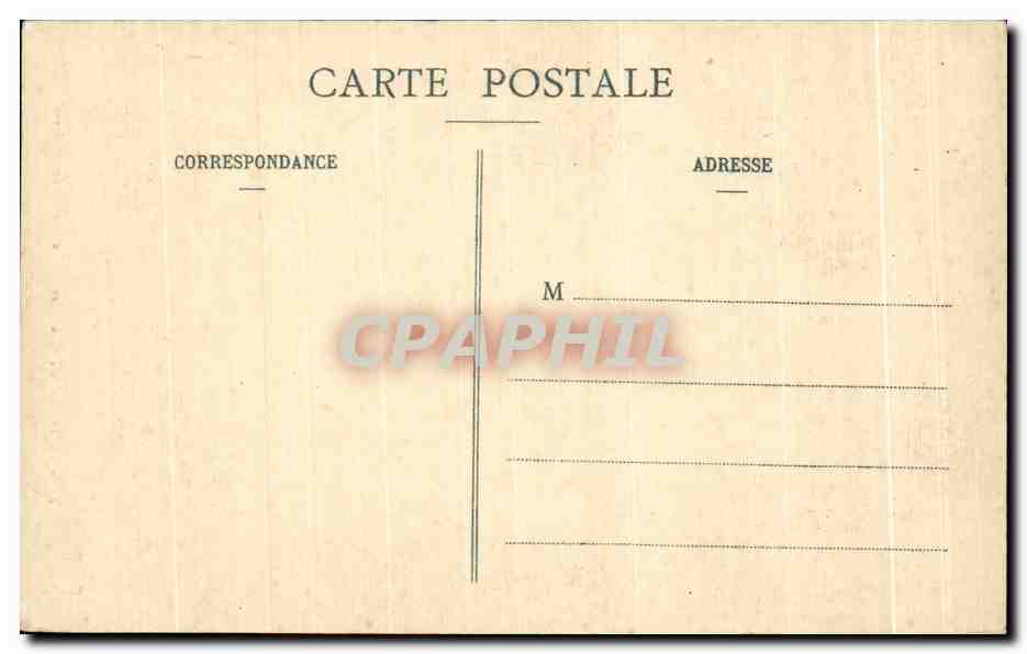 CPA Le Folgoet Finistere Le Porche des Apotres — Rückseite