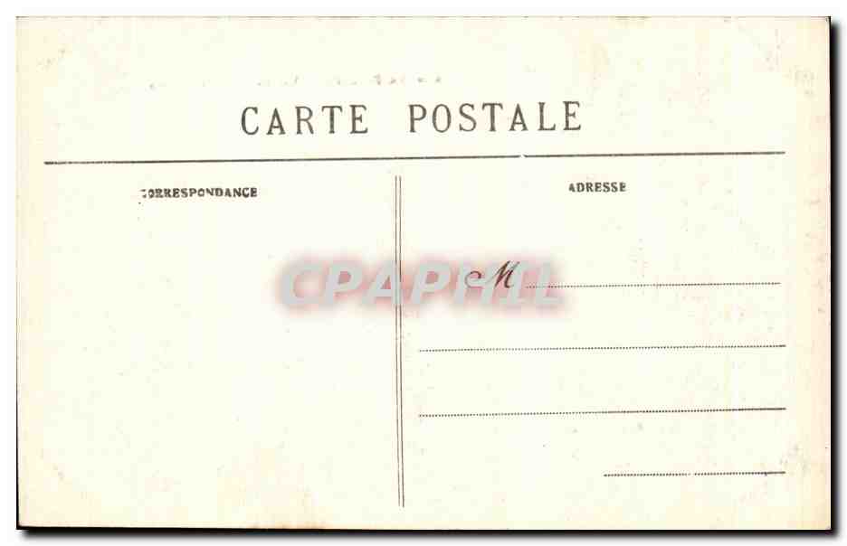 CPA Le Folgoet Vue Generale de I Eglise — Rückseite