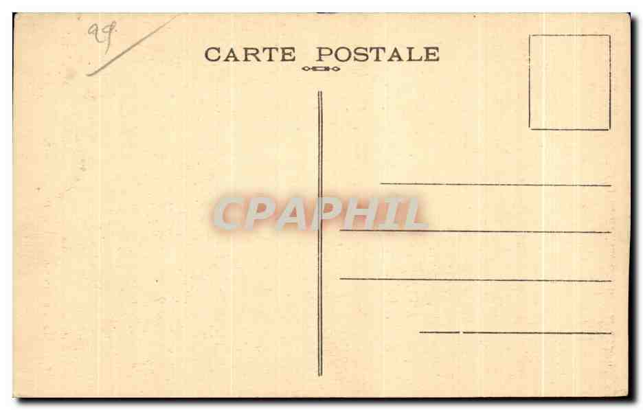 CPA Notre Dame de Folgoet Finistere — Rückseite