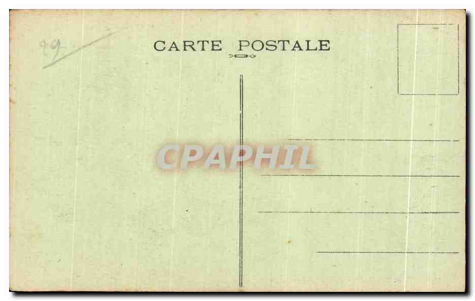 CPA Le Folgoet La Basilique Vue d ensemble Style gothique flamboyant A ete consaeroe en 1419 — Rückseite