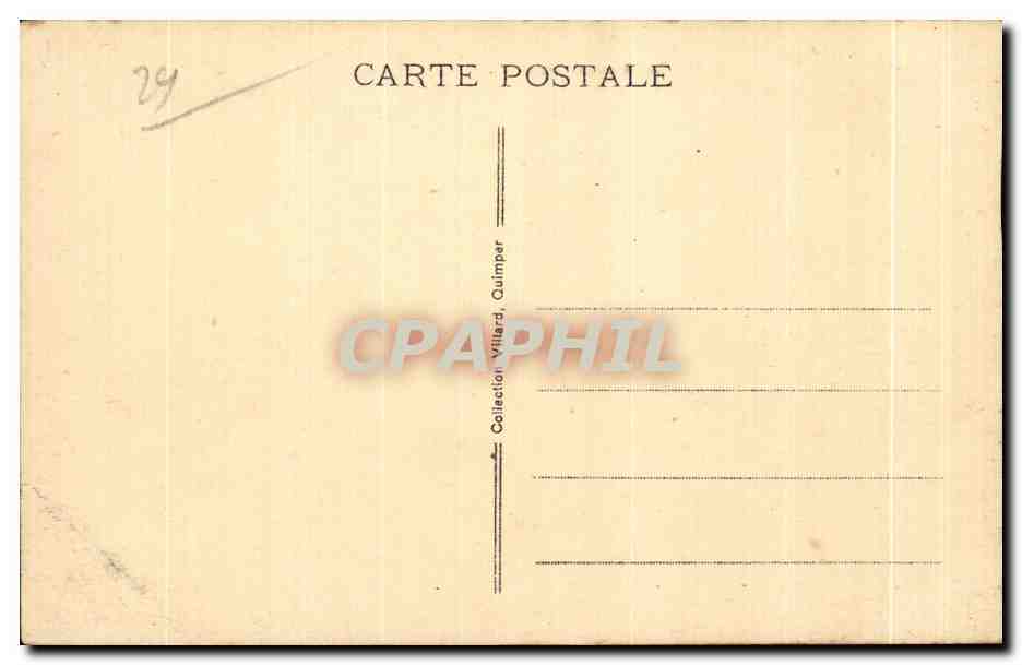 CPA AR Folgoat Chapelle du Couronnement 1900 — Rückseite