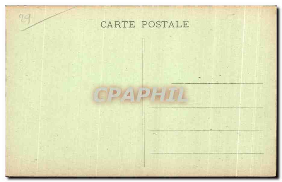CPA Le Folgoet Vue generale de I Eglise — Rückseite