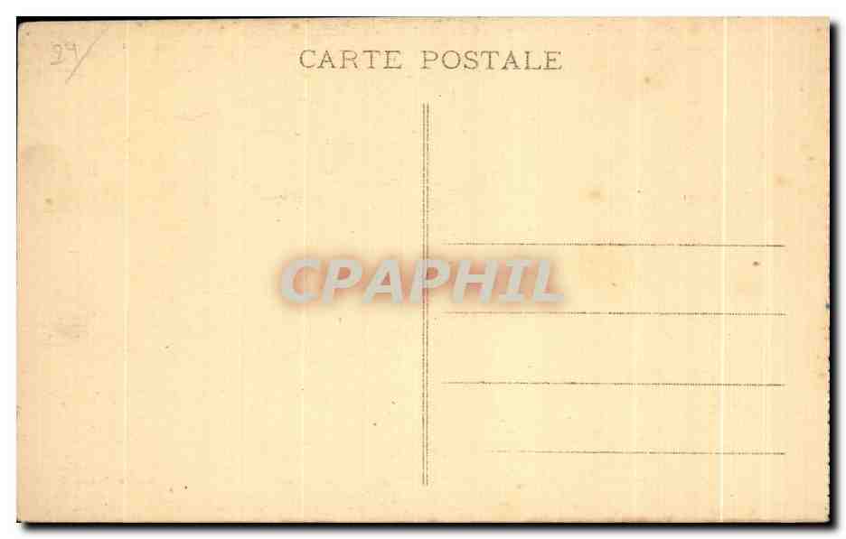 CPA AR Folgoat Chapelle du Couronnement 1900 — Rückseite
