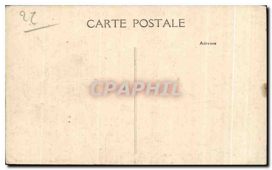 CPA Bretagne Costumes des Cotes du Nord Treguier Dinan Lamballe Guingamp — Rückseite