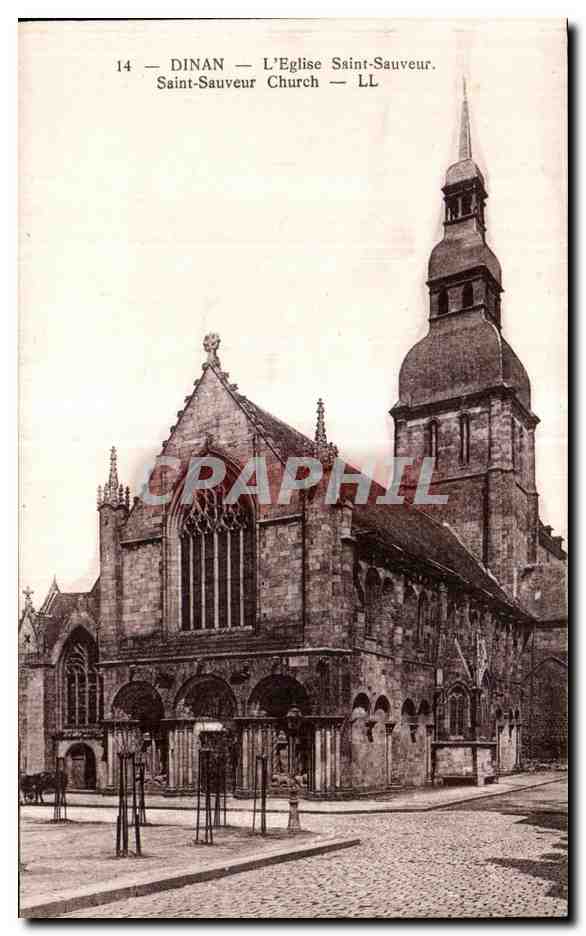 Dinan — L'Église Saint-Sauveur — LL