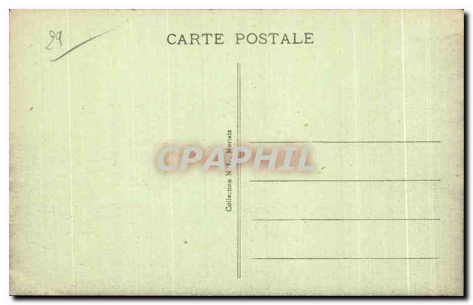 CPA Environs de Plogasnou Tregastel Primel Les Rochers — Rückseite