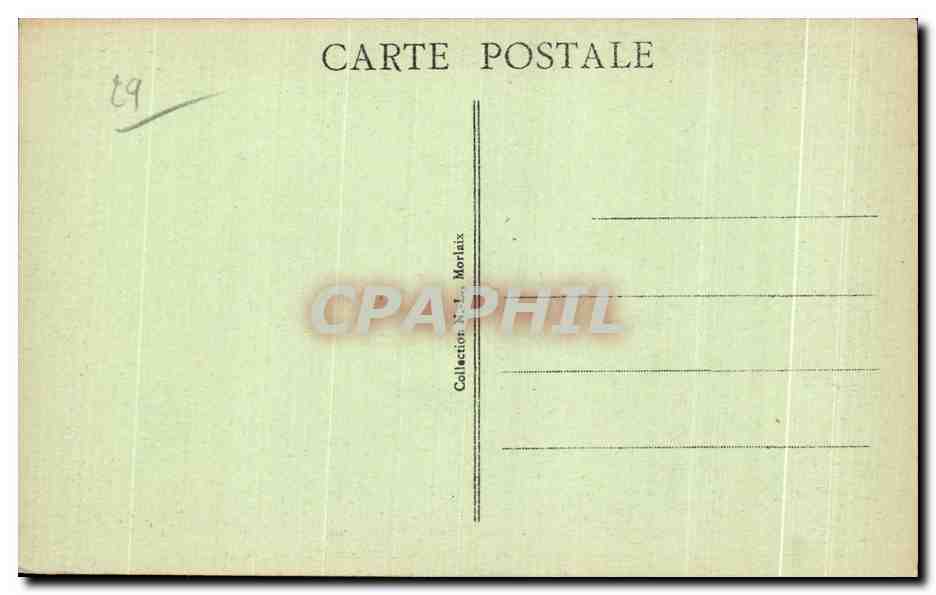 CPA Environs de Plougasnou Tregastel Primel Le Sphinx — Rückseite