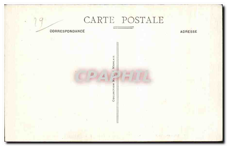 CPA Environs de Plougasnou Tregastel Primel Les Aiguilles et le Guetteur — Rückseite