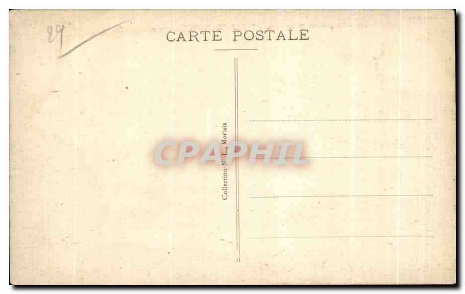 CPA Environs de Plougasnou Tregastel Primel Vue prise a la Pointe — Rückseite