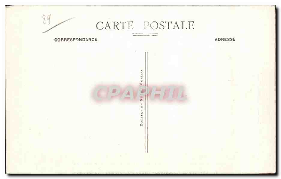 CPA Environs de Plougasnou Tregastel Primel La Sorciere — Rückseite