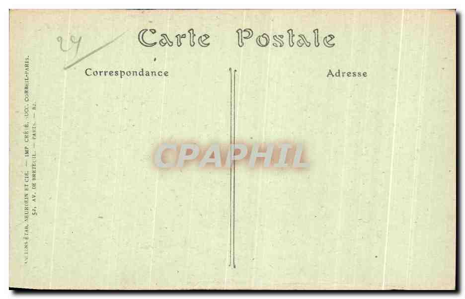 Tregastel-Primel (Finistère) — Pointe de Primel, vue du Cirque de Kerniou. — Verso