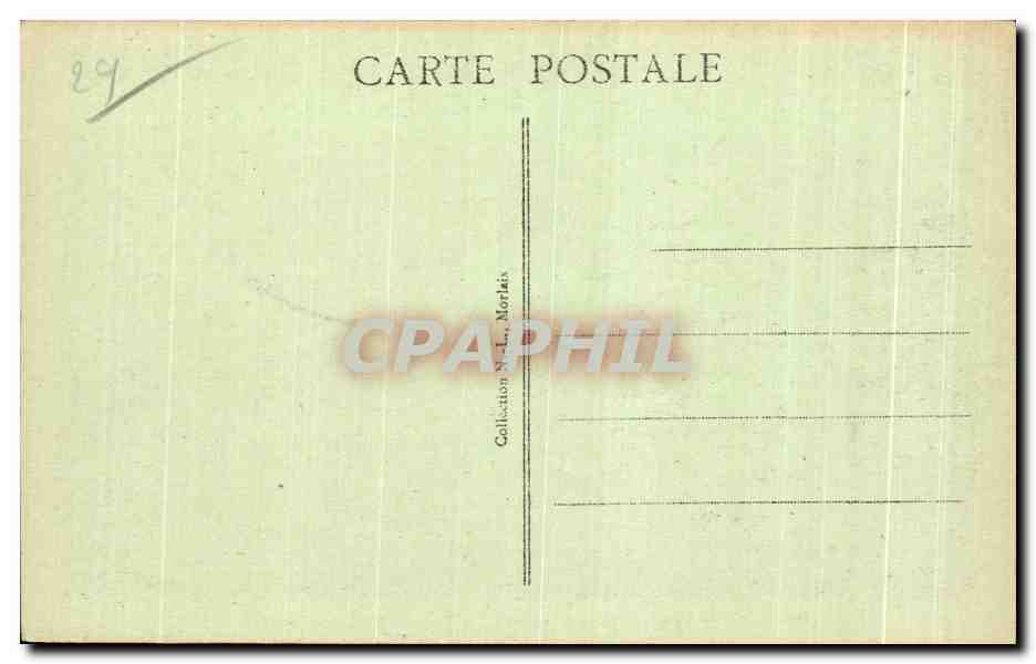CPA Environs de Plougasnou Tregastel Primel L Albatros — Rückseite