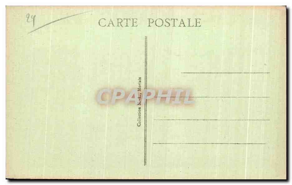 CPA Environs de Plougasnou Tregastel Prime Pointe de Primel et Rocher de la Tete — Rückseite