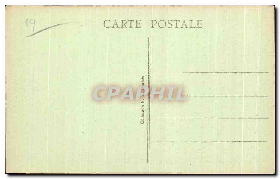 CPA Environs de Plougasnou Tregastel Primel Le Rocher Decapite — Rückseite
