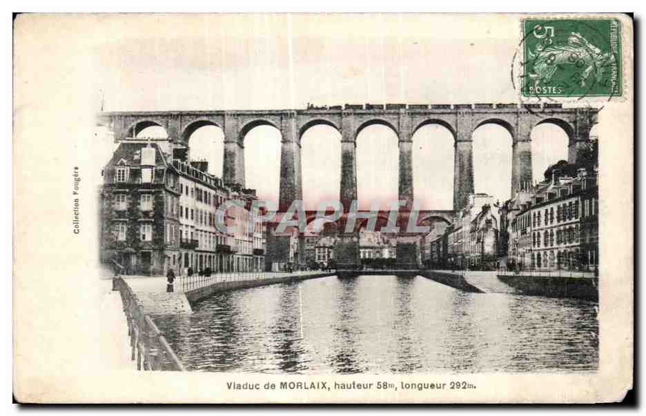 CPA Viaduc de Morlaix 