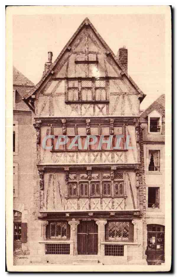 CPA Morlaix La Maison de la Reine Anne