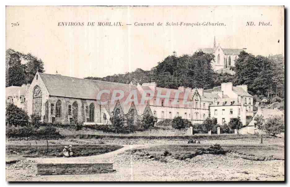 CPA Environs de Morlaix Couvent de Saint Francois Geburien