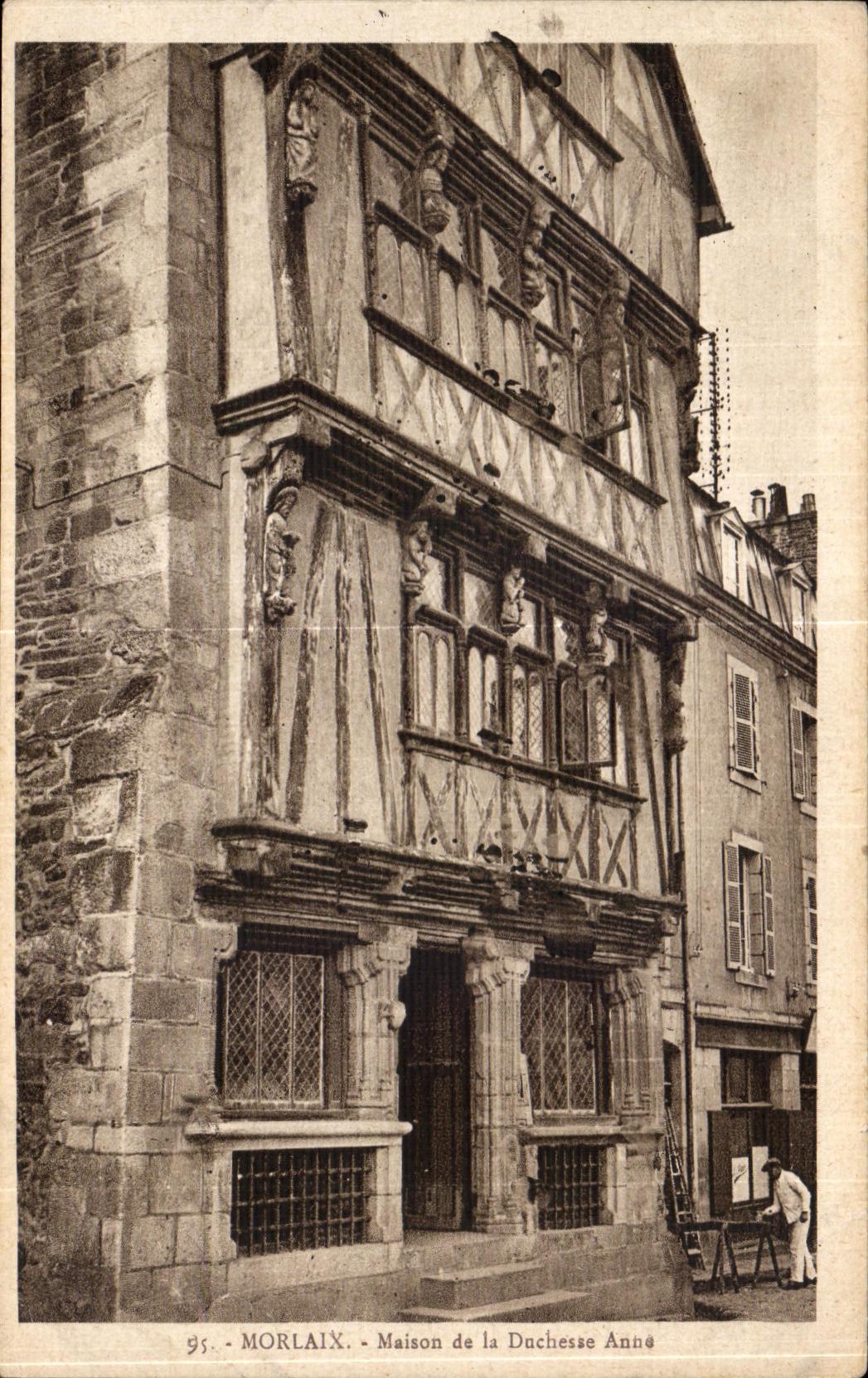 CPA Morlaix Maison de la Duchesse Anne
